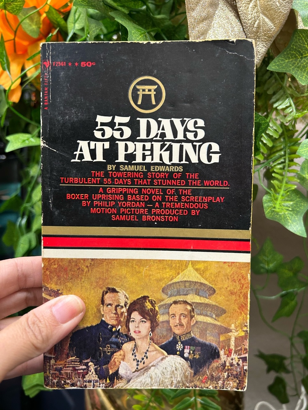 Vintage Book 55 Days at Peking - collectible